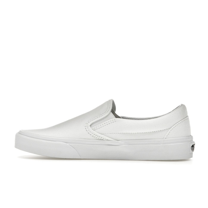 Vans Classic Slip-On White Canvas - мужская сетка размеров Vans Classic Slip-On White Canvas - мужская сетка размеров