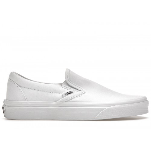 Кеды Vans Slip-On True White - мужская сетка размеров