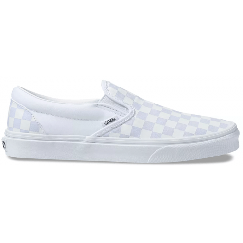 Кроссы Vans Classic Slip-On White Checkerboard - мужская сетка размеров