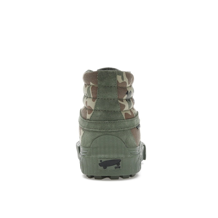 OAMC x WTAPS x Vans Sk8 Hi Duck Camo - мужская сетка размеров OAMC x WTAPS x Vans Sk8 Hi Duck Camo - мужская сетка размеров