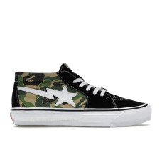 Vans LX Sk8-Mid Bape ABC Camo Black Green