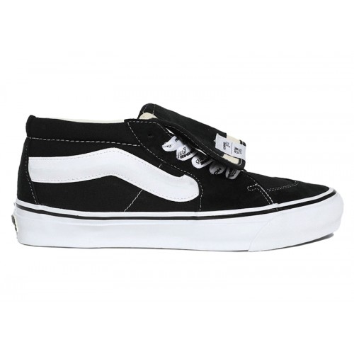 Кроссы Vans Sk8-Mid Reissue 83 OST HommeGirls Black - мужская сетка размеров