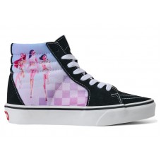Подростковые Vans Sk8-Hi KPop Demon Hunters Black Light Blue (GS)
