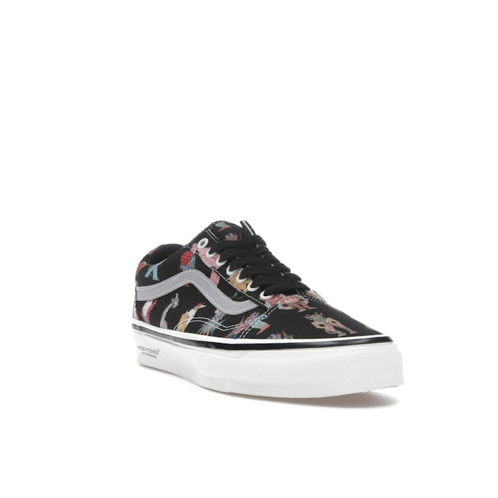 Undercover x Vans Old Skool 36 Black - мужская сетка размеров Undercover x Vans Old Skool 36 Black - мужская сетка размеров