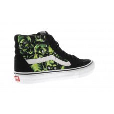 Кроссовки Vans Sk8-Hi Supreme Skull Pile (Green)