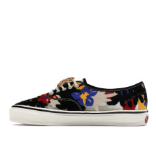 Vans Premium Authentic Needlework White Red Blue