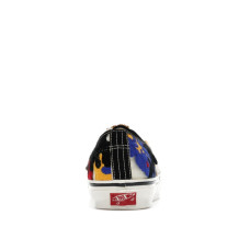 Vans Premium Authentic Needlework White Red Blue