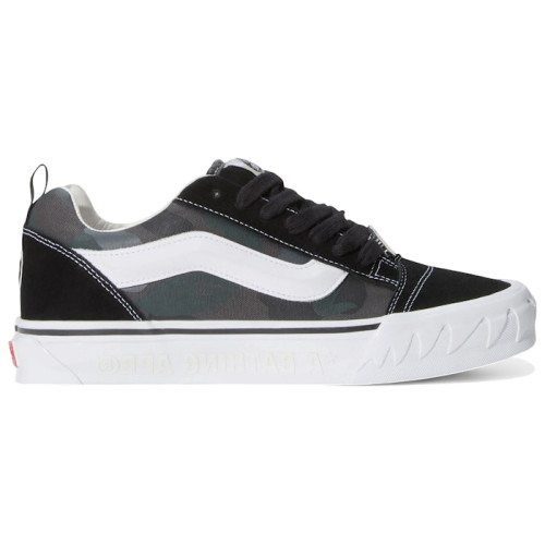 Vans Knu Skool Bape Camo Black - мужская сетка размеров