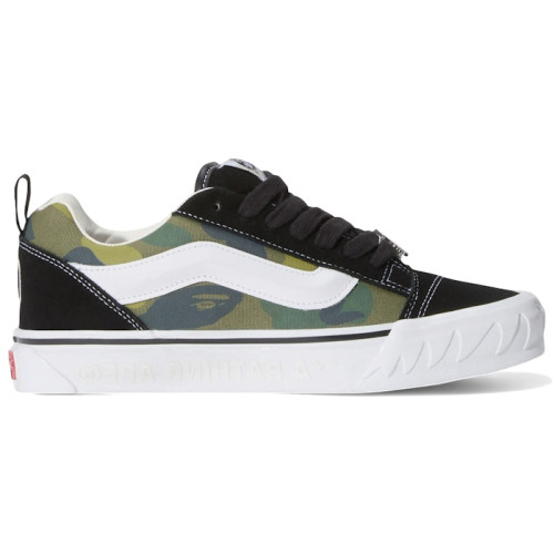 Vans Knu Skool Bape Camo Green - мужская сетка размеров