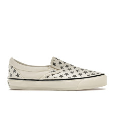 Vans Premium Classic Slip-On Stars Marshmallow Black