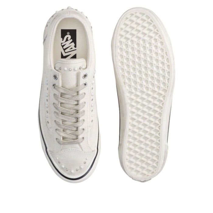 Vans Premium Old Skool 36 Pearlized Marshmallow White - мужская сетка размеров Vans Premium Old Skool 36 Pearlized Marshmallow White - мужская сетка размеров