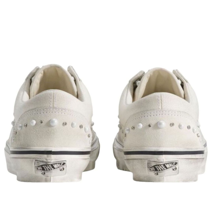 Vans Premium Old Skool 36 Pearlized Marshmallow White - мужская сетка размеров Vans Premium Old Skool 36 Pearlized Marshmallow White - мужская сетка размеров