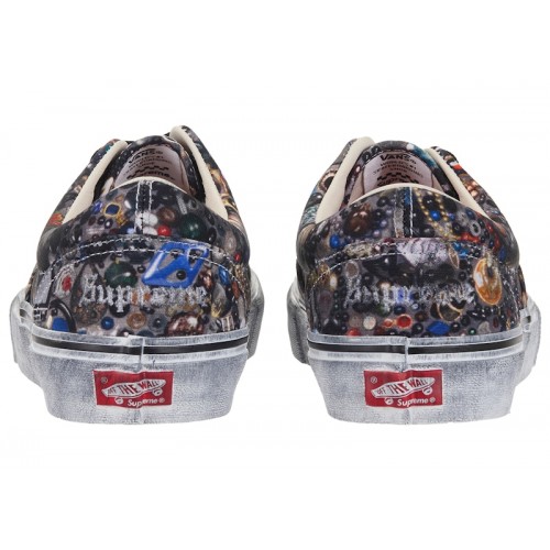 Vans Era Supreme x Mike Kelley Grey - мужская сетка размеров