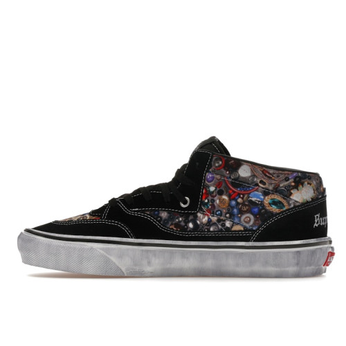 Vans Half Cab Supreme x Mike Kelley Black - мужская сетка размеров