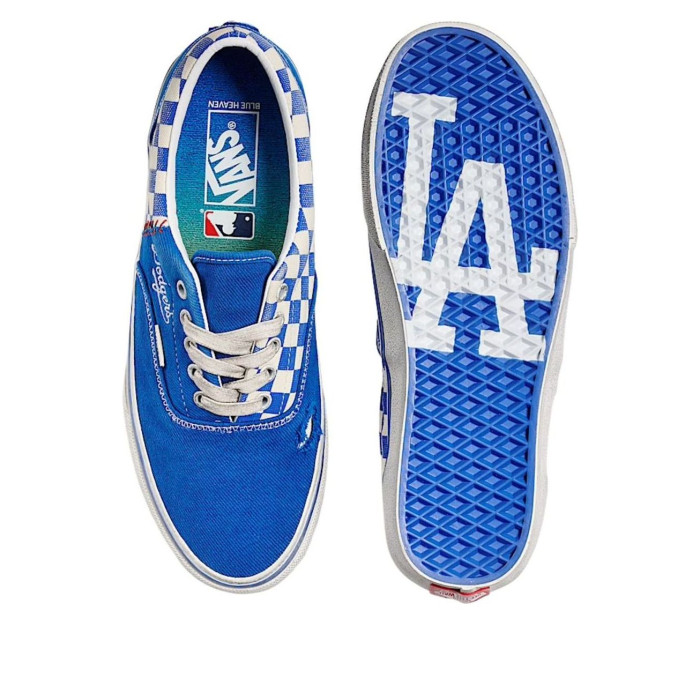 Vans Skate Era Los Angeles Dodgers Classic Blue - мужская сетка размеров Vans Skate Era Los Angeles Dodgers Classic Blue - мужская сетка размеров