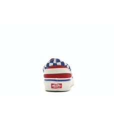 Кроссовки Vans Era 95 Anaheim Factory Red Stripes Blue Checkers