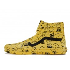 Кроссовки Vans Sk8-Hi Peanuts Charlie Brown