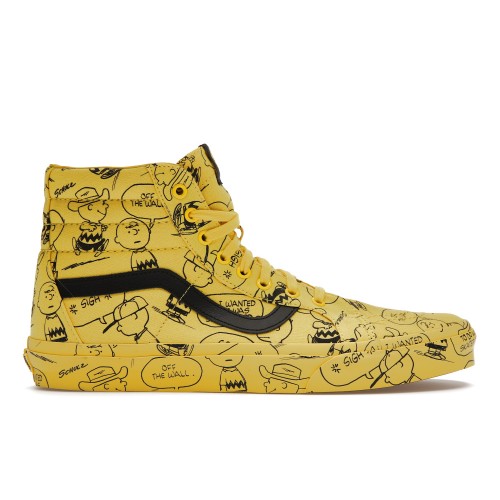 Кроссы Vans Sk8-Hi Peanuts Charlie Brown - мужская сетка размеров