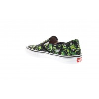 Vans Slip-On Supreme Skull Pile (Green)