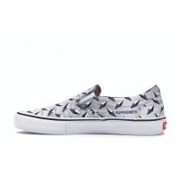 Кеды Vans Slip-On Supreme Diamond Plate White