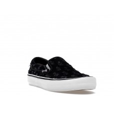 Кроссовки Vans Slip-On Supreme Hole Punch Denim Black