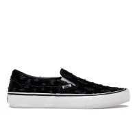 Кроссовки Vans Slip-On Supreme Hole Punch Denim Black