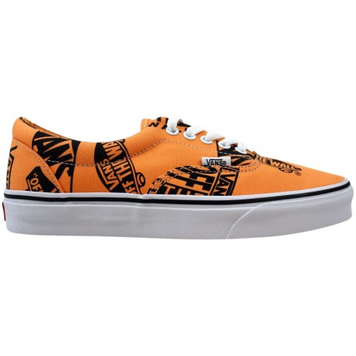 Кеды Vans Era Logo Mix Tangerine - мужская сетка размеров