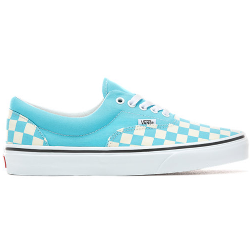 Кеды Vans Era Checkerboard Scuba Blue - мужская сетка размеров