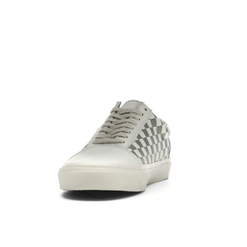 Кеды Vans Old Skool Rose Embroidery (White) - мужская сетка размеров