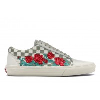 Кеды Vans Old Skool Rose Embroidery (White)