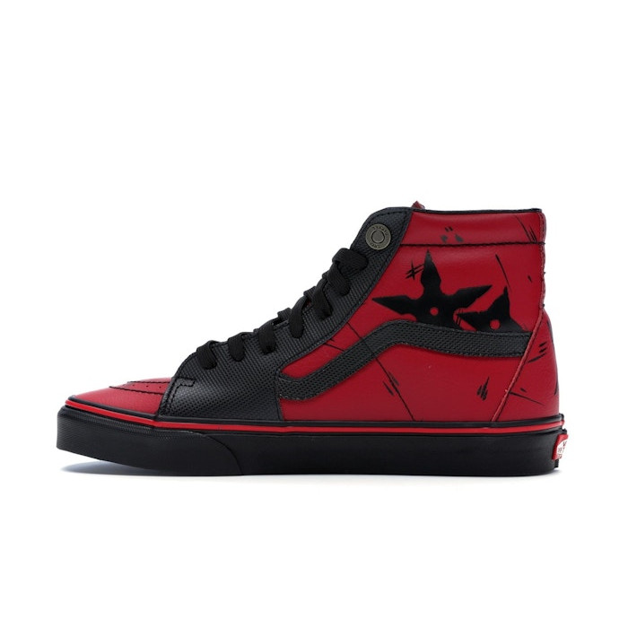 Marvel x Vans SK8-Hi Deadpool - мужская сетка размеров Marvel x Vans SK8-Hi Deadpool - мужская сетка размеров