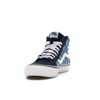 Кроссовки Vans Sk8-Hi Supreme Hole Punch Denim Blue