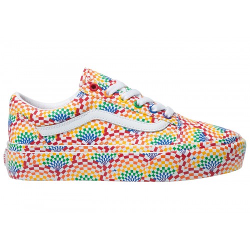 Кеды Vans Old Skool Platform Pride (2021) - мужская сетка размеров