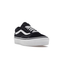 Vans Old Skool Platform Black White