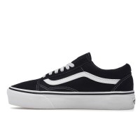 Vans Old Skool Platform Black White