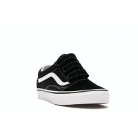 Кроссовки Vans Old Skool Velcro Black White