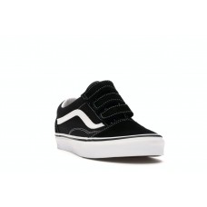 Кроссовки Vans Old Skool Velcro Black White