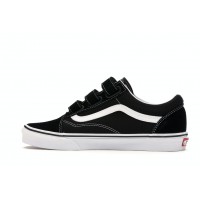 Кроссовки Vans Old Skool Velcro Black White
