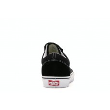 Кроссовки Vans Old Skool Velcro Black White