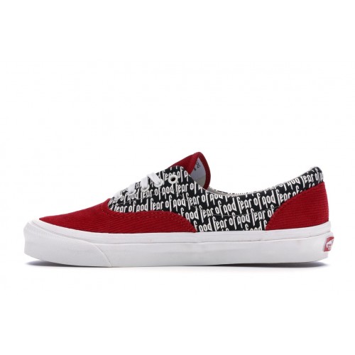 Кеды Vans Era 95 DX Fear of God Red - мужская сетка размеров