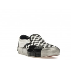 Кроссовки Vans Classic Slip-On VLT LX Lux Duct Tape Checkerboard