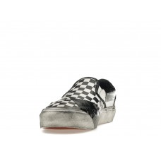 Кроссовки Vans Classic Slip-On VLT LX Lux Duct Tape Checkerboard
