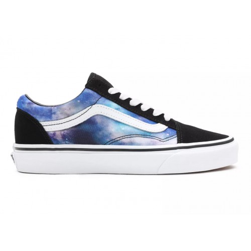 Кеды Vans Old Skool Galaxy Black - мужская сетка размеров