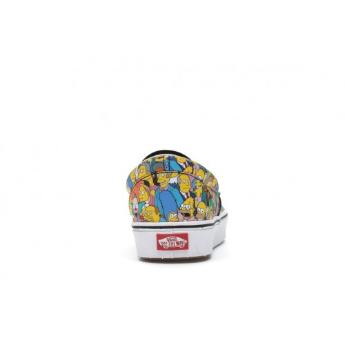 Кеды Vans Comfycush Slip-On The Simpsons Collage - мужская сетка размеров