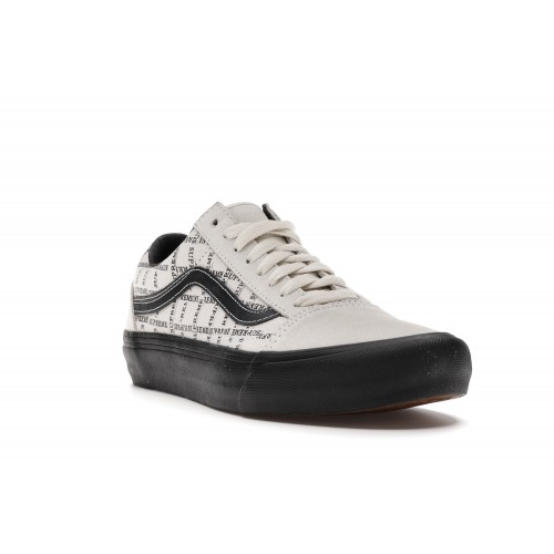 Кеды Vans Old Skool Supreme Grid White - мужская сетка размеров