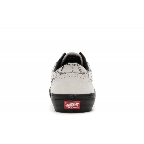 Кеды Vans Old Skool Supreme Grid White - мужская сетка размеров