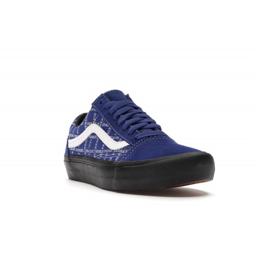 Кеды Vans Old Skool Supreme Grid Blue - мужская сетка размеров