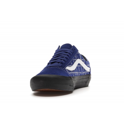 Кеды Vans Old Skool Supreme Grid Blue - мужская сетка размеров