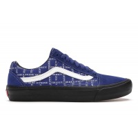 Кеды Vans Old Skool Supreme Grid Blue