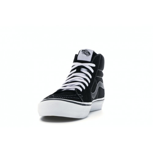 Кеды Vans Sk8-Hi Supreme Fuck the World Black - мужская сетка размеров